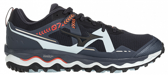 Кроссовки мужские Mizuno Wave Mujin 7 Чернильн/Black/Крас