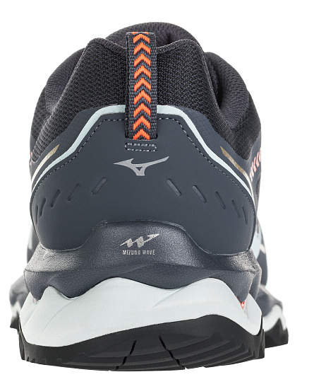 Кроссовки мужские Mizuno Wave Mujin 7 Чернильн/Black/Крас - Фото 3 большая
