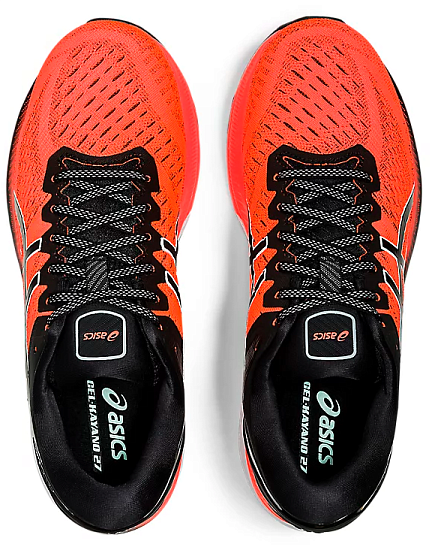 Кроссовки мужские ASICS Gel-Kayano 27 Tokyo Sunrise Red/Black - Фото 5 большая