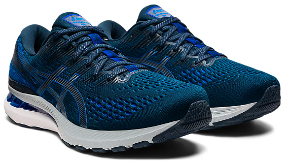 Кроссовки мужские ASICS Gel-Kayano 28 French Blue/Electric Blue - Фото 2 большая