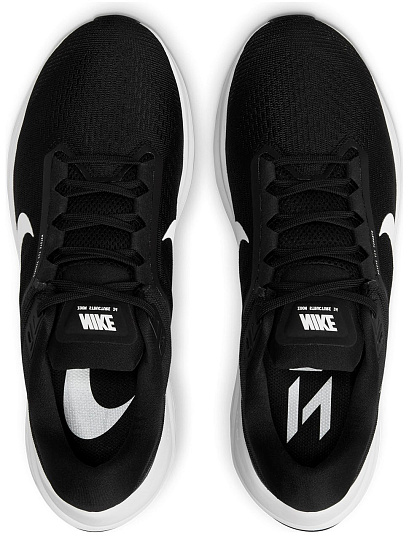 Кроссовки мужские Nike Air Zoom Structure 24 Black/White - Фото 3 большая