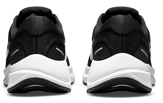 Кроссовки мужские Nike Air Zoom Structure 24 Black/White - Фото 4 большая