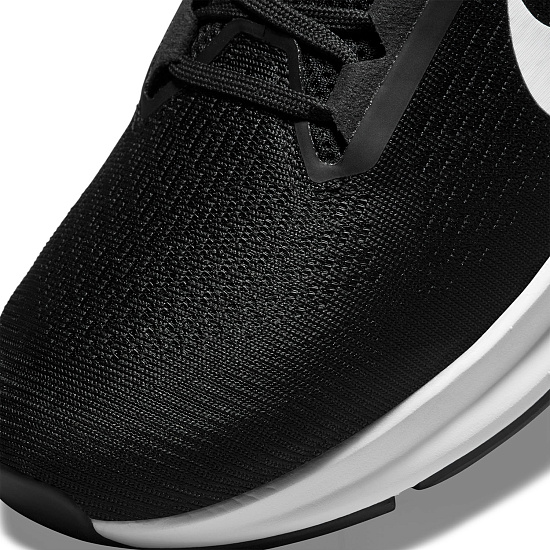 Кроссовки мужские Nike Air Zoom Structure 24 Black/White - Фото 7 большая