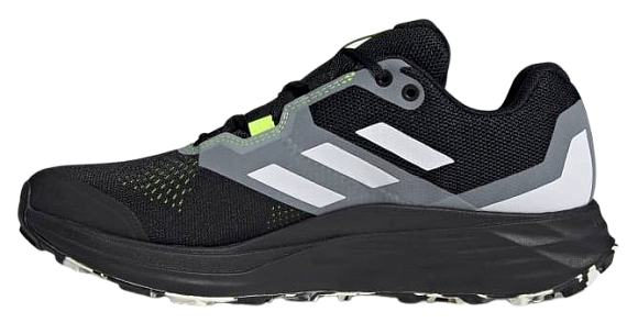Кроссовки мужские Adidas Terrex Two Flow Grey/Crystal White/Solar Yellow - Фото 6 большая