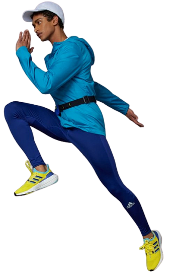 Кроссовки мужские Adidas Ultraboost 22 Yellow/Legacy Indigo/Sky Rush - Фото 6 большая
