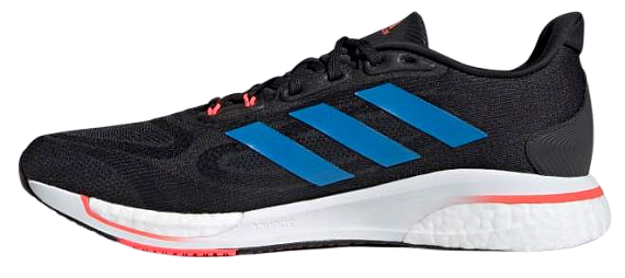 Кроссовки мужские Adidas Supernova + Core Black/Blue Rush/Turbo - Фото 6 большая