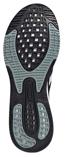 Кроссовки мужские Adidas Supernova + Core Black/Cloud White/Magic Grey - Фото 3 большая