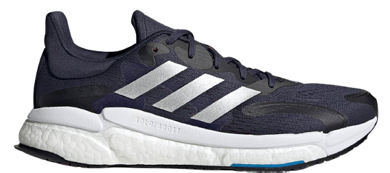 Кроссовки мужские Adidas Solar Boost 4 Shadow Navy/Silver Metallic/Turbo - Фото 1 большая