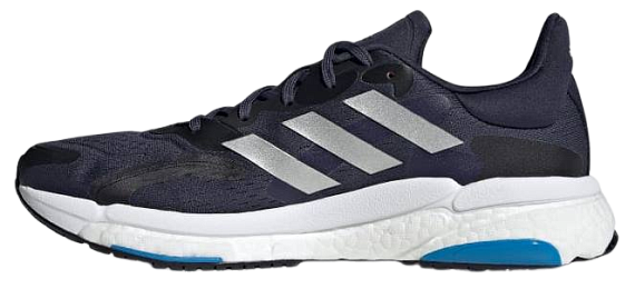 Кроссовки мужские Adidas Solar Boost 4 Shadow Navy/Silver Metallic/Turbo - Фото 6 большая