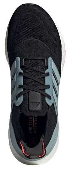 Кроссовки мужские Adidas Ultraboost 22 Core Black/Magic Grey/Turbo - Фото 2 большая