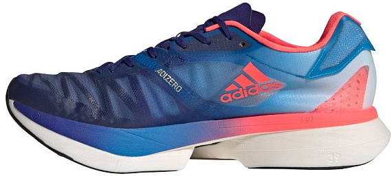 Кроссовки Adidas Adizero Adios Pro 2 Legacy Indigo/Turbo/Skyrus - Фото 3 большая