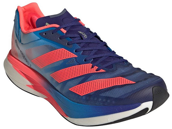 Кроссовки Adidas Adizero Adios Pro 2 Legacy Indigo/Turbo/Skyrus - Фото 4 большая