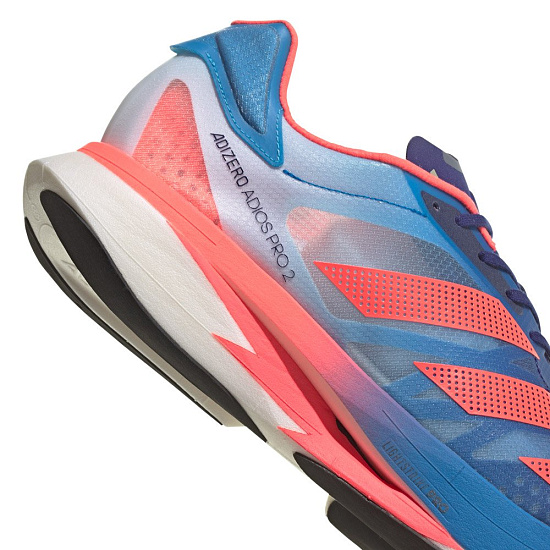 Кроссовки Adidas Adizero Adios Pro 2 Legacy Indigo/Turbo/Skyrus - Фото 8 большая