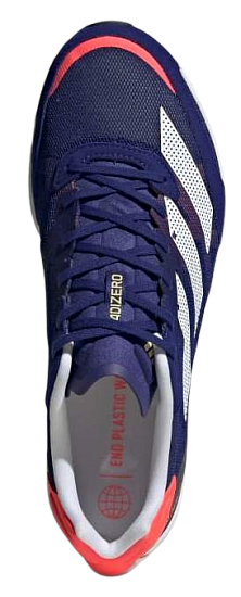 Кроссовки мужские Adidas Adizero Adios 6 Legacy Indigo/Cloud White/Turbo - Фото 2 большая