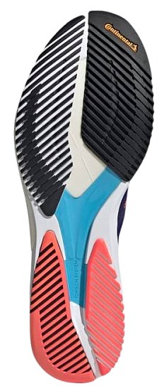 Кроссовки мужские Adidas Adizero Adios 6 Legacy Indigo/Cloud White/Turbo - Фото 3 большая