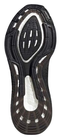 Кроссовки мужские Adidas Ultraboost 22 Core Black/Core Black/Core Black - Фото 3 большая