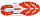 Кроссовки мужские Under Armour Charged Bandit 6 White/Blaze Orange - Фото 4 малая