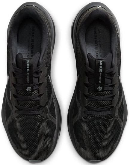 Кроссовки мужские Nike Air Zoom Structure 25 Black/Iron Grey/Black - Фото 6 большая