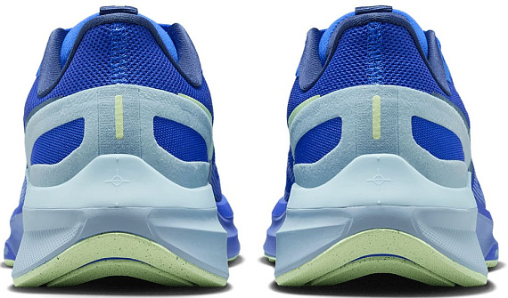 Кроссовки мужские Nike Air Zoom Structure 25 Hyper Royal/Midnight Navy/Lt Armory Blue - Фото 3 большая
