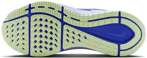 Кроссовки мужские Nike Air Zoom Structure 25 Hyper Royal/Midnight Navy/Lt Armory Blue - Фото 6 большая