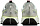 Кроссовки мужские Nike Reactx Pegasus Trail 5 Light Silver/Barely Volt/College Grey - Фото 3 малая