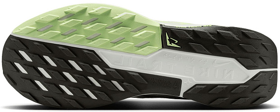 Кроссовки мужские Nike Reactx Pegasus Trail 5 Light Silver/Barely Volt/College Grey - Фото 6 большая