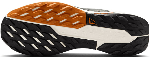 Кроссовки мужские Nike Reactx Pegasus Trail 5 Black/Off Noir/Monarch/Pale Ivory - Фото 6 большая