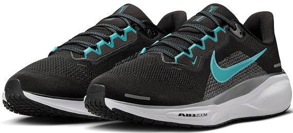 Кроссовки мужские Nike Air Zoom Pegasus 41 Black/Dusty Cactus/Cool Grey/White - Фото 2 большая
