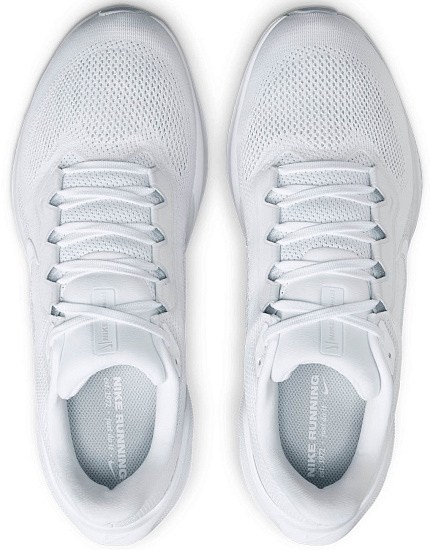 Кроссовки мужские Nike Air Zoom Pegasus 41 White/White/Pure Platinum - Фото 3 большая