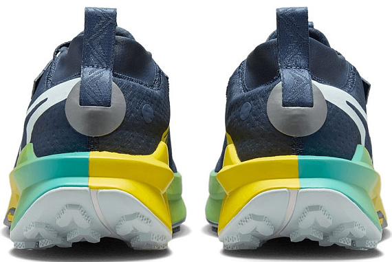 Кроссовки мужские Nike Zoomx Zegama Trail 2 Thunder Blue/Glacier Blue/Diffused Blue - Фото 3 большая