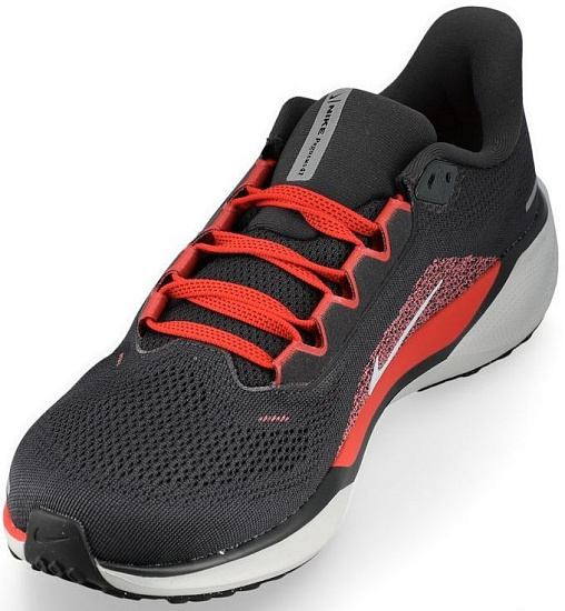 Кроссовки мужские Nike Air Zoom Pegasus 41 Wide Dk Smoke Grey/Black/Lt Crimson - Фото 5 большая