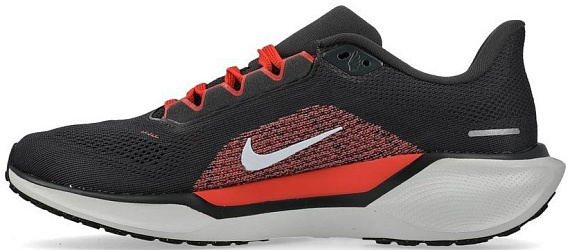 Кроссовки мужские Nike Air Zoom Pegasus 41 Wide Dk Smoke Grey/Black/Lt Crimson - Фото 7 большая