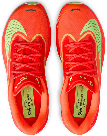 Кроссовки мужские Nike Zoom Fly 6 Bright Crimson/Cave Purple/Lime Blast - Фото 5 большая