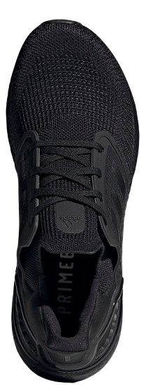 Кроссовки мужские Adidas Ultraboost 20 Cblack/Cblack/Solred - Фото 4 большая