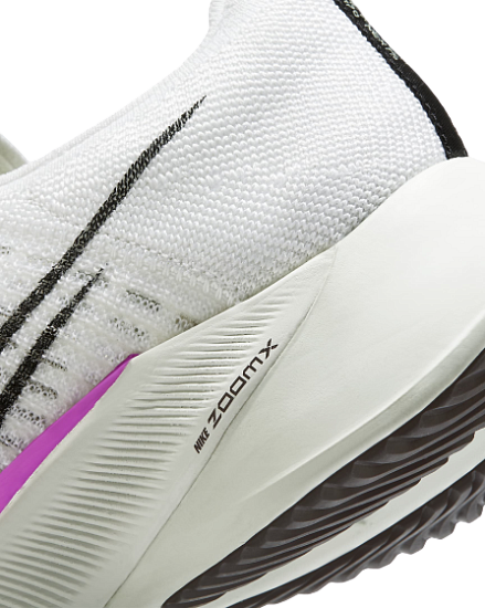 Кроссовки мужские Nike Air Zoom Tempo Next% White/Violet - Фото 2 большая