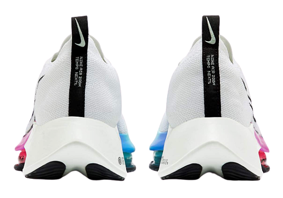 Кроссовки мужские Nike Air Zoom Tempo Next% White/Violet - Фото 4 большая