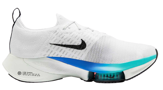 Кроссовки мужские Nike Air Zoom Tempo Next% White/Violet - Фото 7 большая