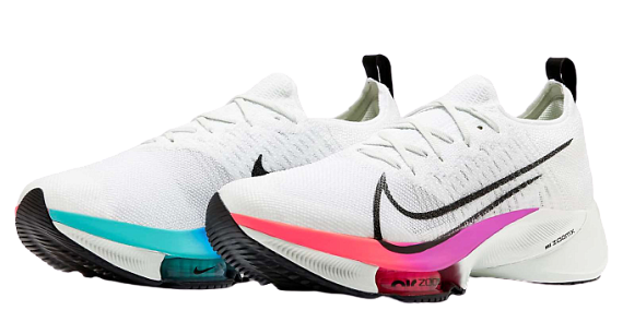 Кроссовки мужские Nike Air Zoom Tempo Next% White/Violet - Фото 8 большая