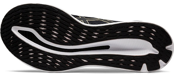 Кроссовки мужские ASICS GlideRide Black/Pure Gold - Фото 3 большая