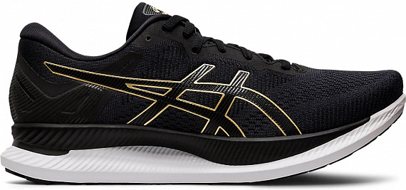 Кроссовки мужские ASICS GlideRide Black/Pure Gold - Фото 1 большая