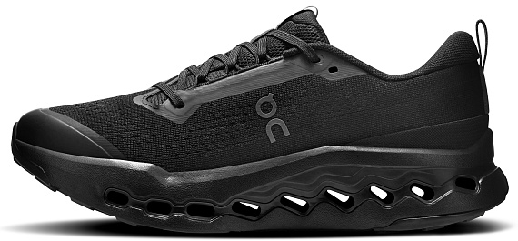 Кроссовки мужские On Cloudsurfer Trail 2 Black/Eclipse - Фото 5 большая