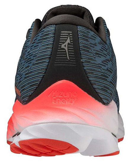 Кроссовки мужские Mizuno Wave Rider 26 ProvBlue/NimbClud/Soleil - Фото 3 большая