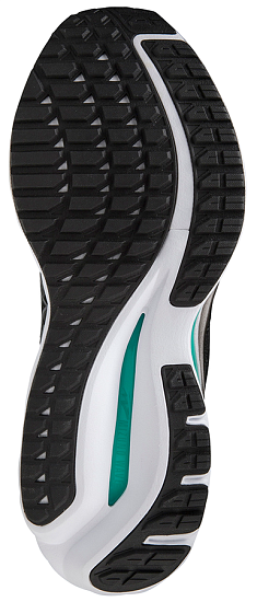 Кроссовки мужские Mizuno Wave Inspire 19 Black/MetalGray/BisGreen - Фото 5 большая