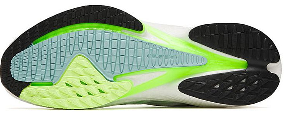 Кроссовки мужские Anta Mach 3.0 Paper White/Luminance Green/Black - Фото 6 большая