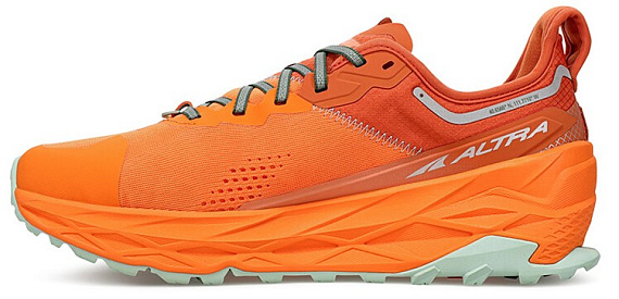 Кроссовки мужские Altra Olympus 5 Orange - Фото 2 большая
