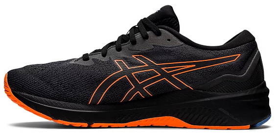 Кроссовки мужские ASICS GT-1000 11 Gtx Black/Shocking Orange - Фото 4 большая