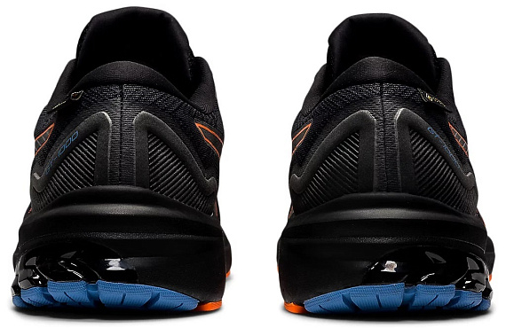 Кроссовки мужские ASICS GT-1000 11 Gtx Black/Shocking Orange - Фото 5 большая