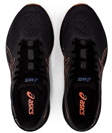 Кроссовки мужские ASICS GT-1000 11 Gtx Black/Shocking Orange - Фото 6 большая