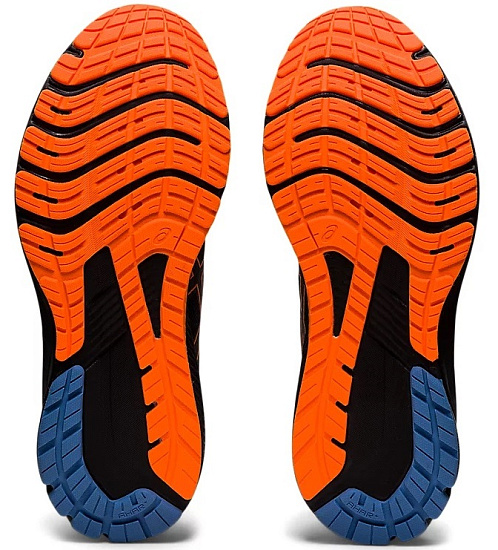 Кроссовки мужские ASICS GT-1000 11 Gtx Black/Shocking Orange - Фото 7 большая