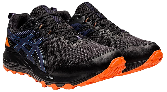 Кроссовки мужские ASICS Gel-Sonoma 6 Gtx Black/Indigo Fog - Фото 2 большая